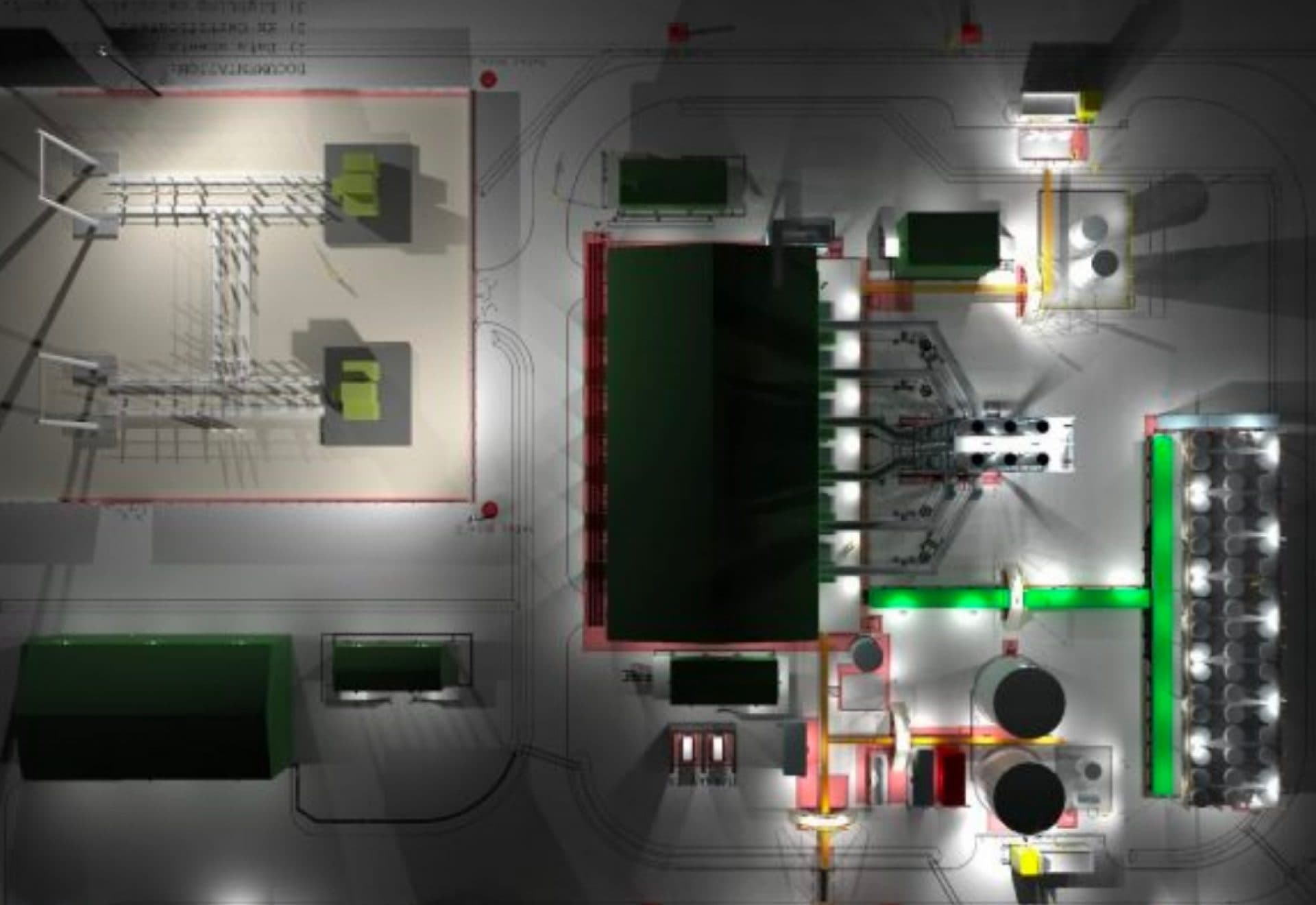 PORT MORESBY POWER STATION - Lighting Image