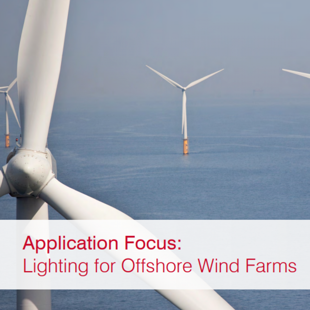 lighting for offshore wind farms