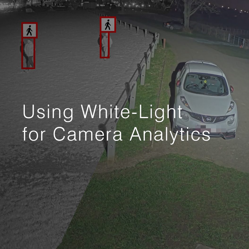 Using White-Light for Camera Analytics