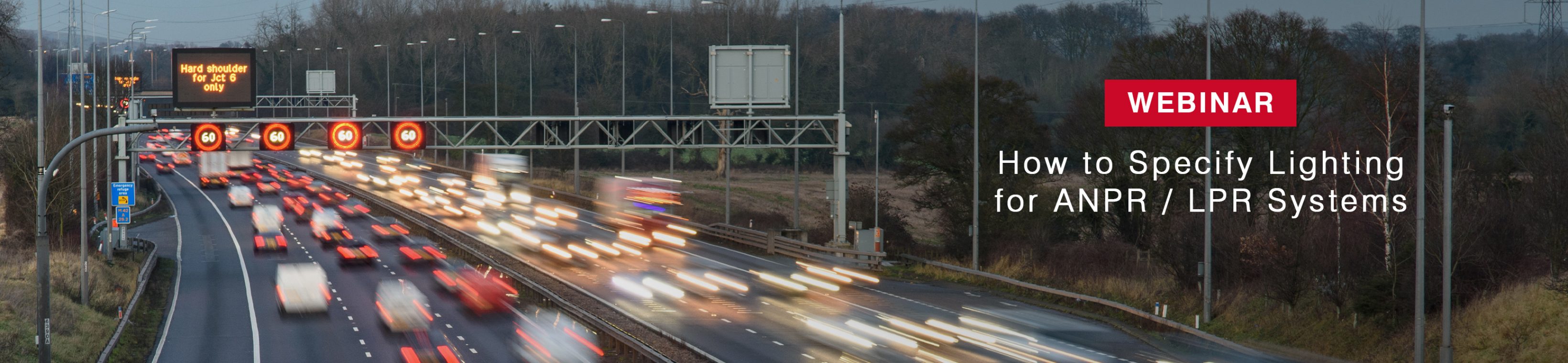 Lighting for ANPR / LPR Systems - Webinar