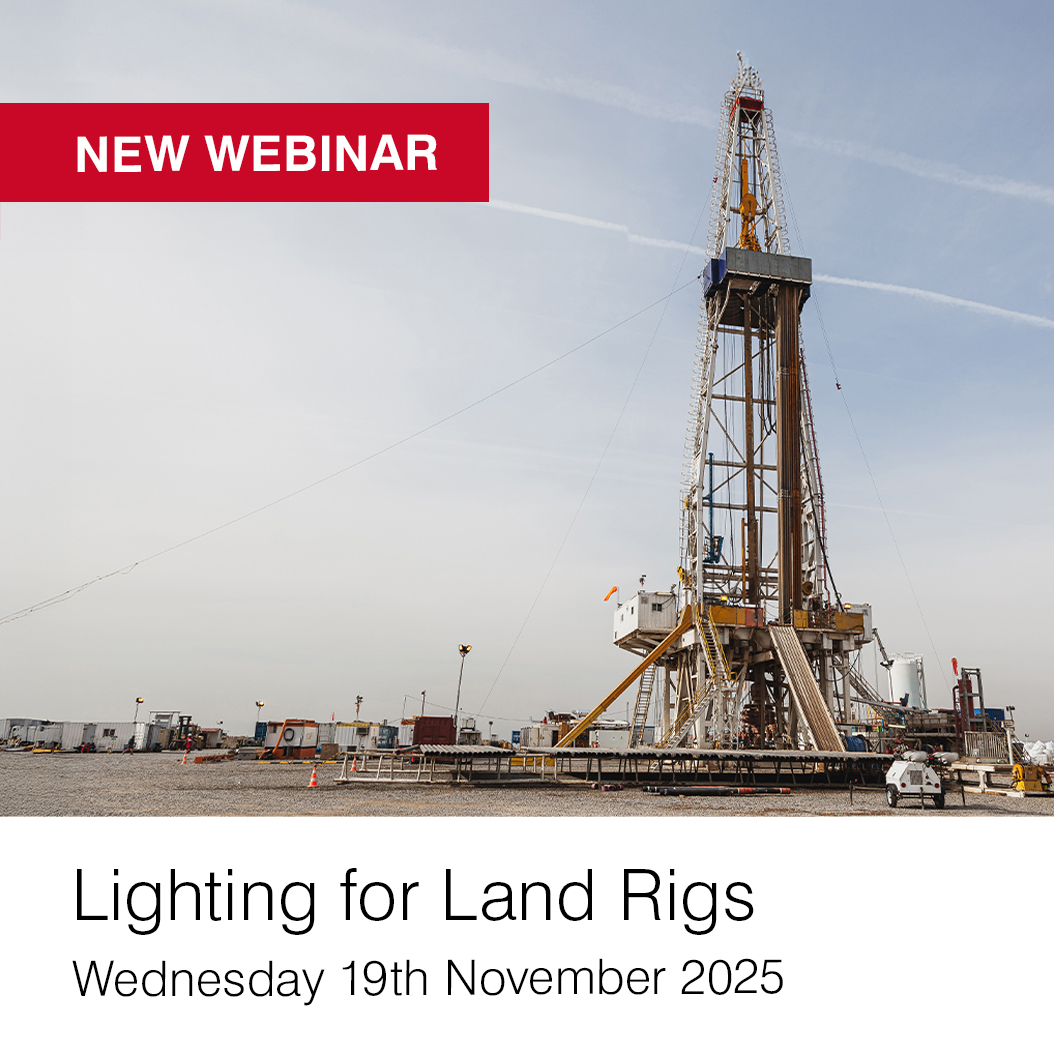 New Webinar: Lighting for Land Rigs - Raytec