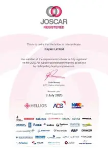 JOSCAR Certificate