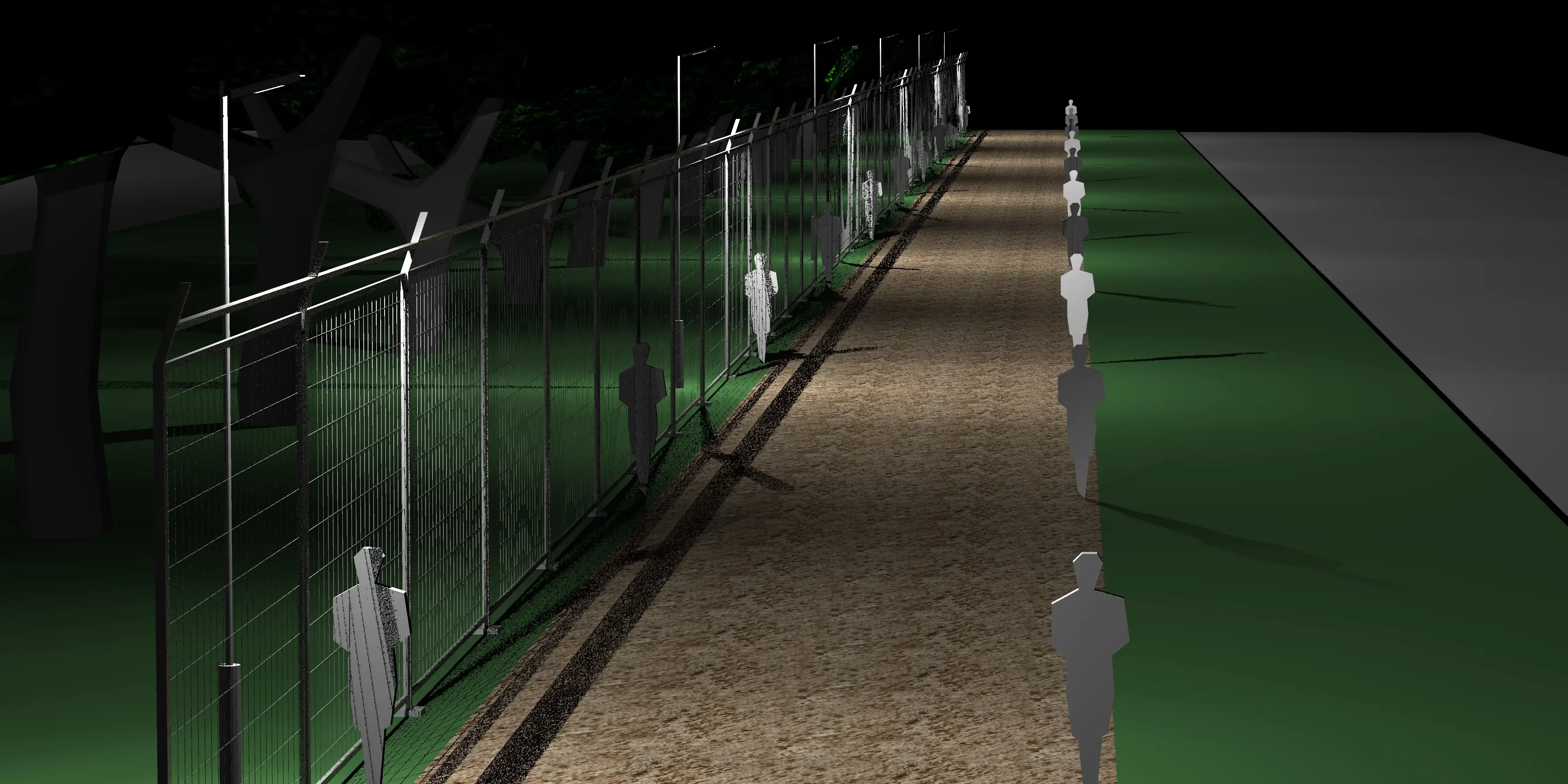 3 street lighting camera view